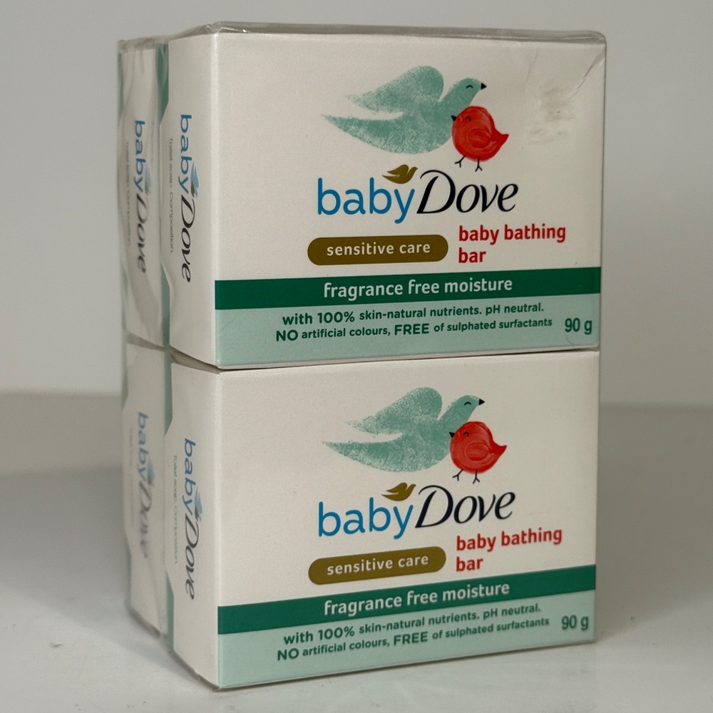 Baby Dove Sensitive Care Baby Bathing Bar 4 pack